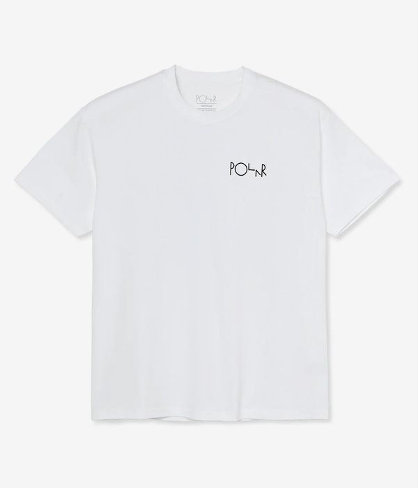 Polar Stroke Logo T-Shirt (white black)