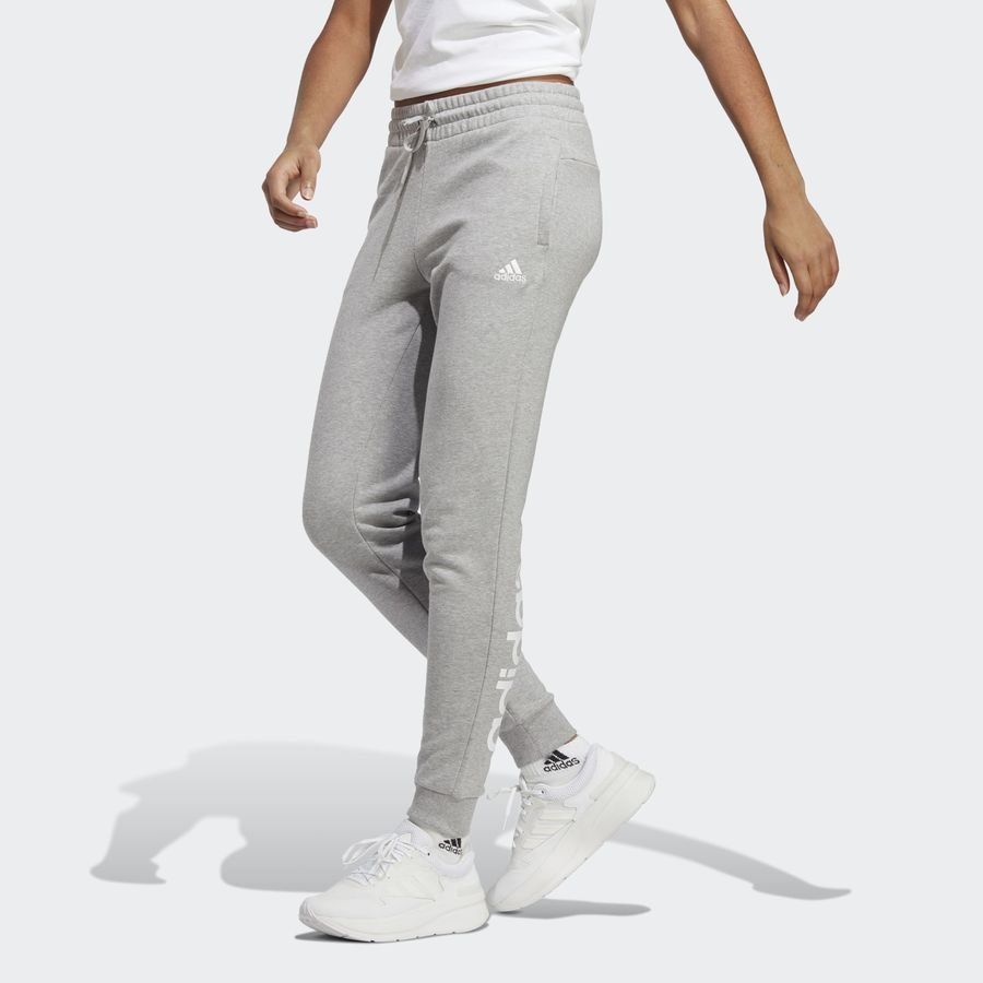 Adidas Pantalon en molleton à chevilles élastiques Essentials Linear