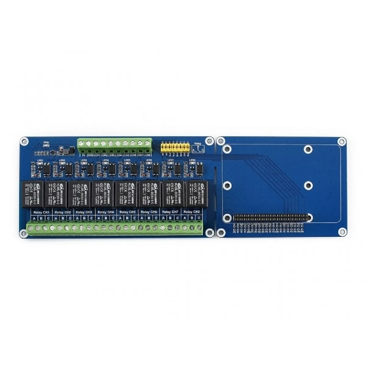 Wewoo Carte d'extension relais 8 canaux Raspberry Pi