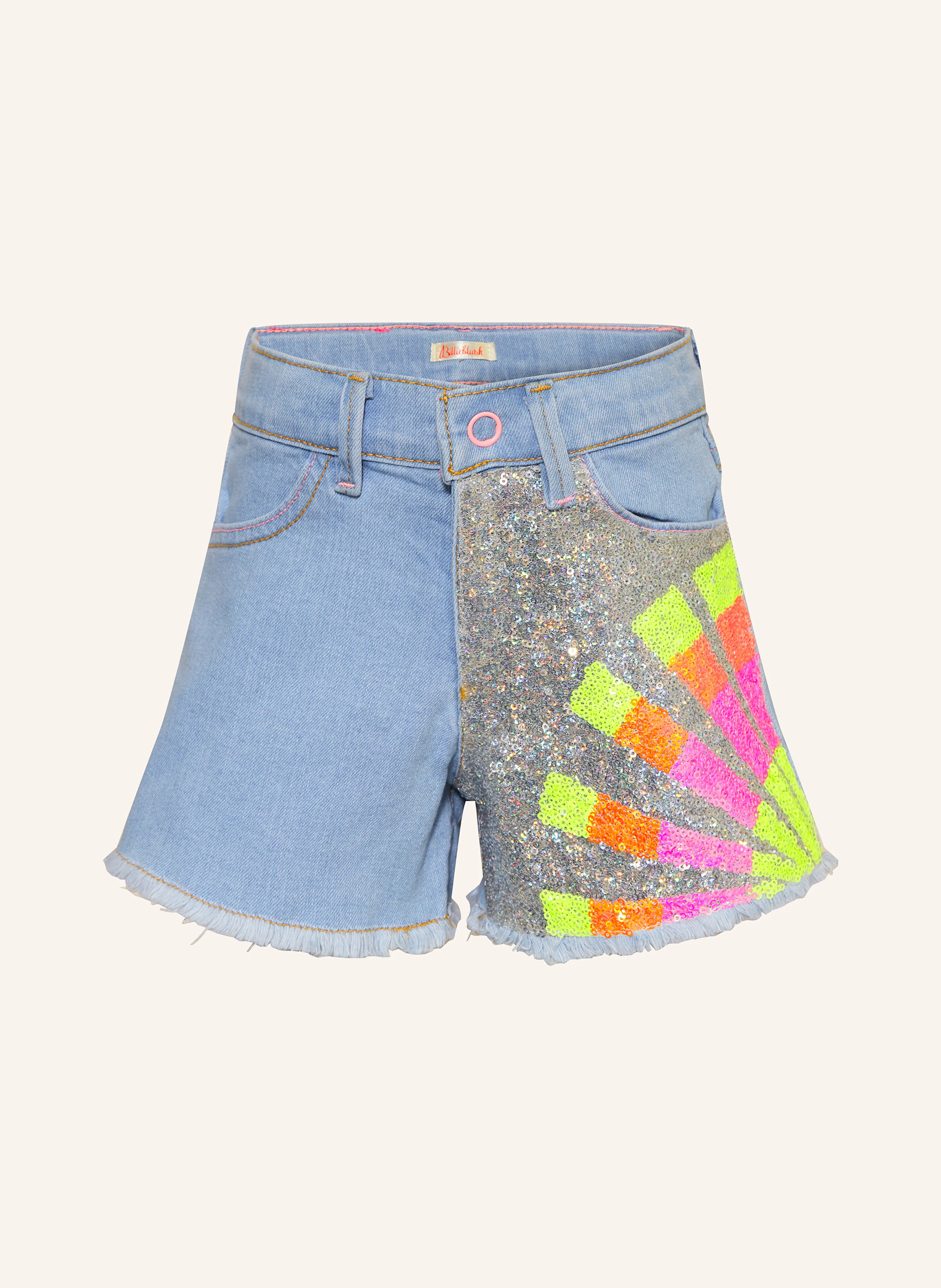 Billieblush Jeansshorts mit Pailletten