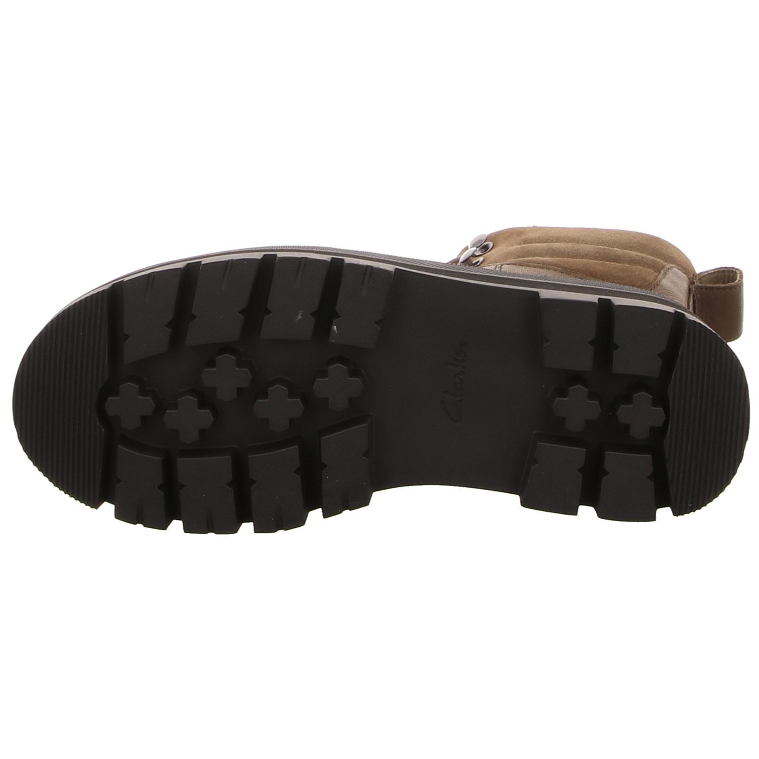 Clarks Schnürstiefel grün