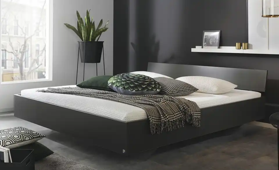 Futonbett Phoenix Grau 160 cm