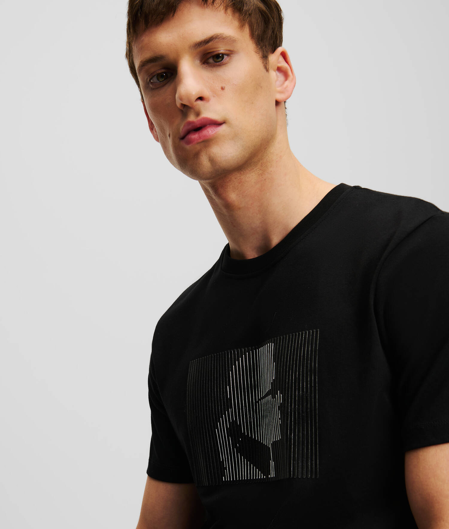 T-SHIRT À ILLUSION D'OPTIQUE