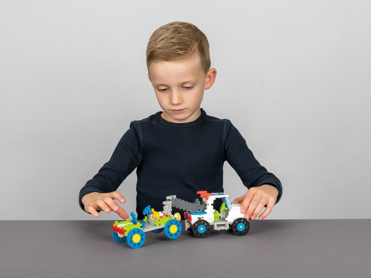 Plus Plus Learn to Build Voertuigen (500 stukjes)