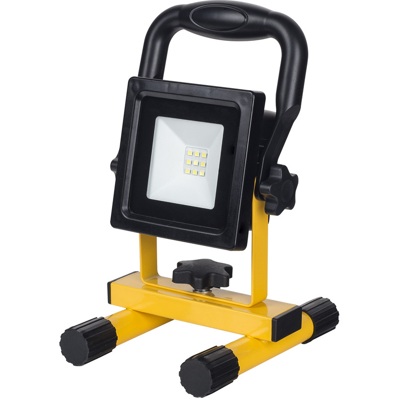 Oplaadbare LED bouwlamp IP44 10W 600lm 6500K