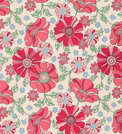 Hust and Claire Bådebluse - Maiak - UV50+ - Soft Pink m. Print