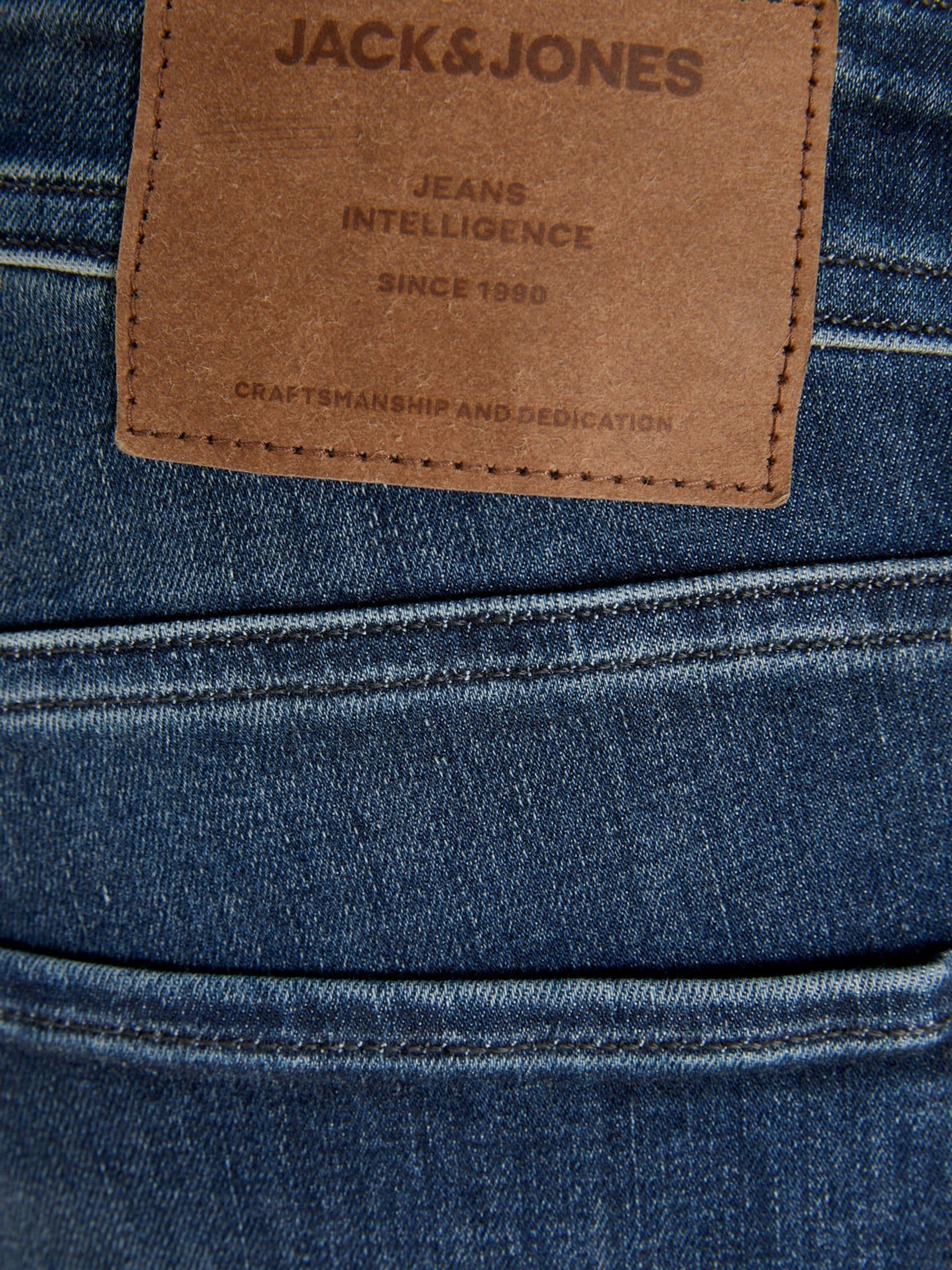 Blauw - JACK & JONES Slim-fit Glenn jeans