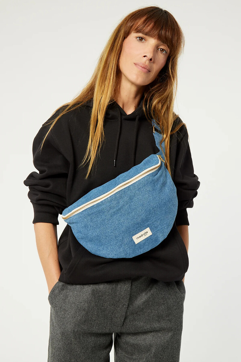 RIVEDROITE<br>Bolsa de cintura com zíper Custine XL - A Bolsa de Cintura