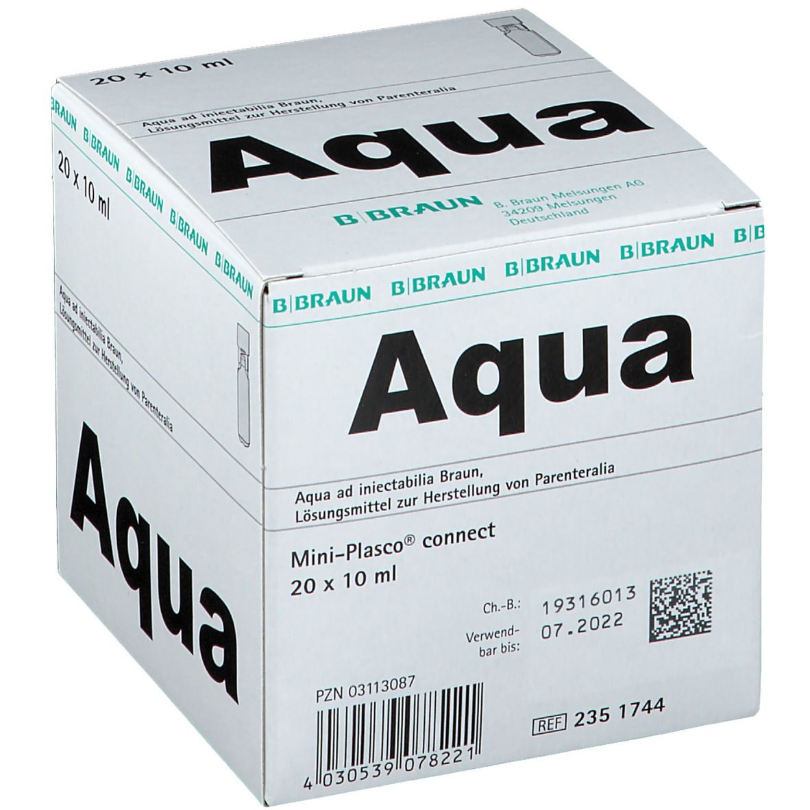 Aqua Ad Inject Miniplasco connect Ampullen