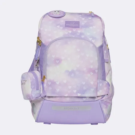 Beckmann Schulrucksack-Set Active Air FLX , Unicorn Princess Purple, 6-teilig