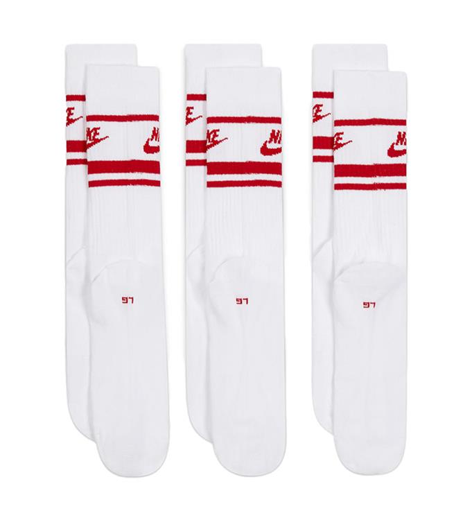 Nike Sportswear Everyday Essential Crew sokken (3 paar)