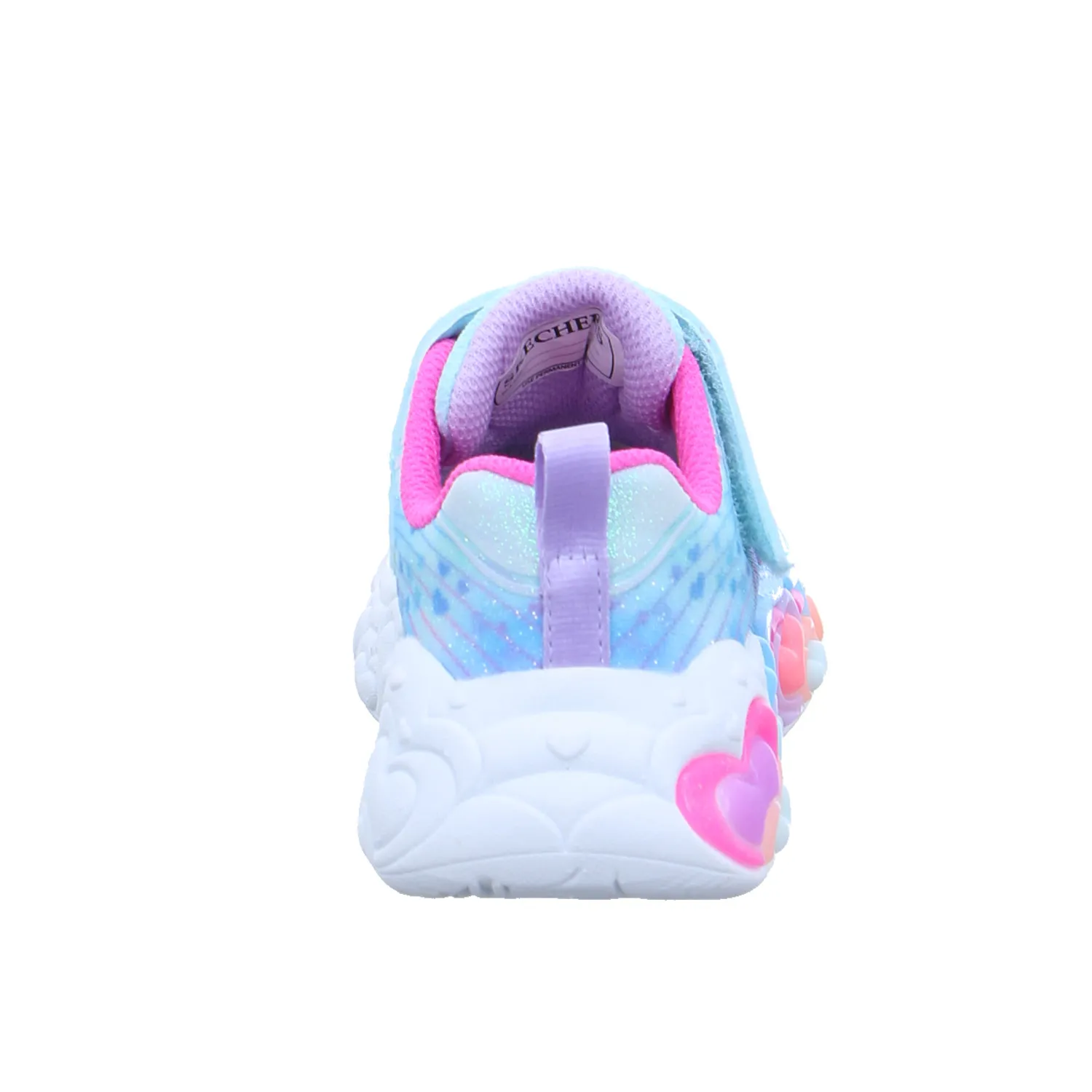 SKECHERS Baby-Sport-Bottine Hellblau Textil  Sneaker