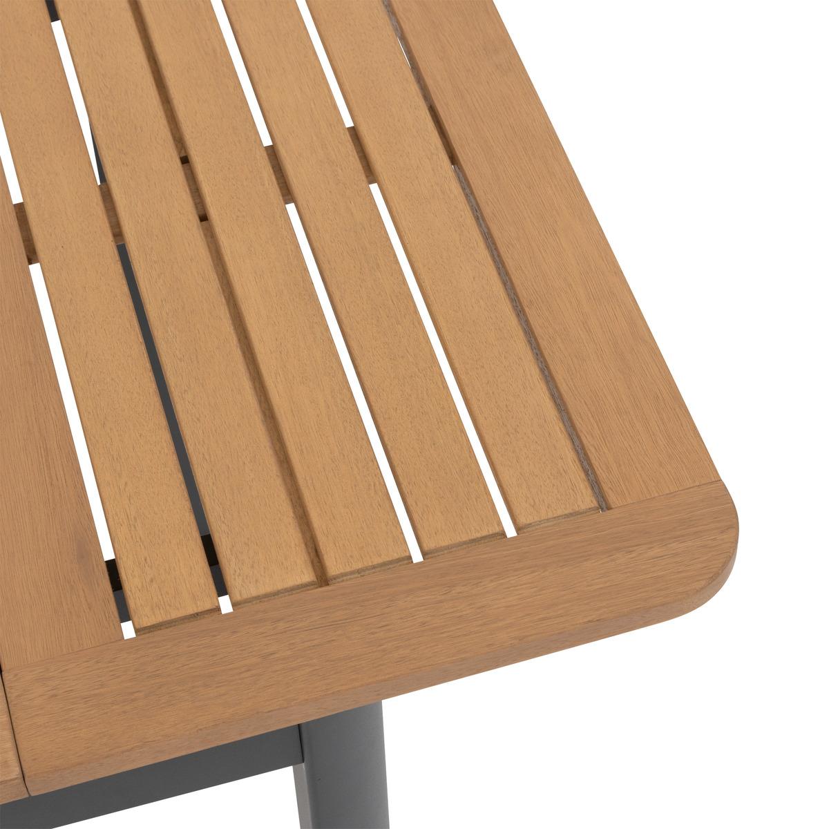 TABLE FOLYA EXTENIBLE EUCALYPTUS GRAPHITE 4 PLACES