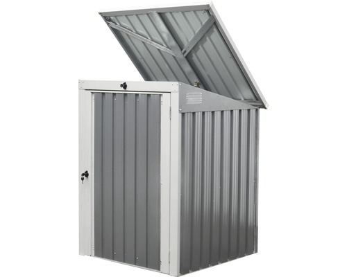 WESTMANN enkele opbergbox inclusief gasveren, 104 x 101 x 134 cm, antraciet
