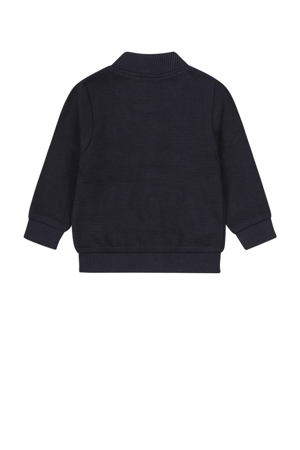 Dirkje baby sweatvest donkerblauw