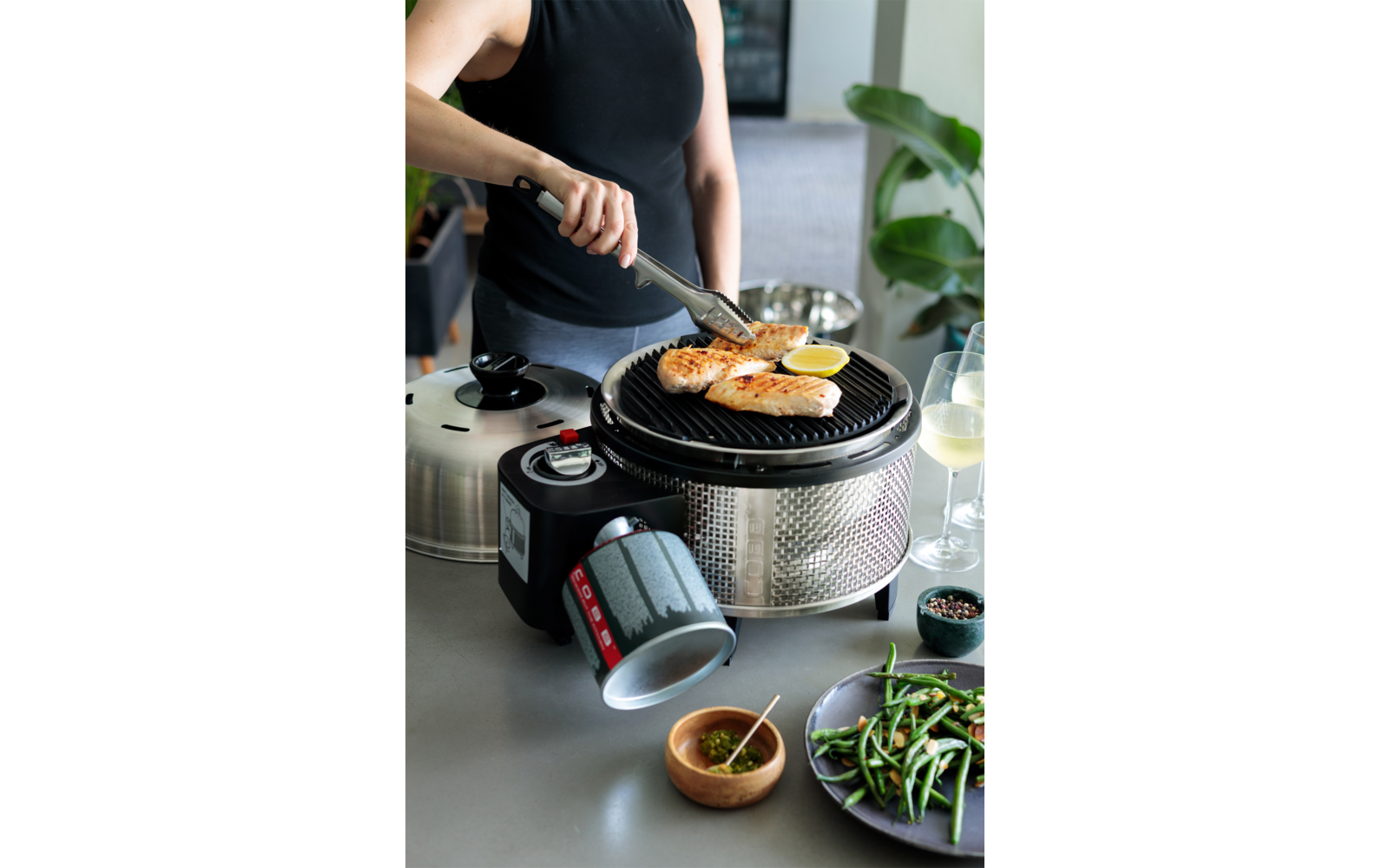 Cobb Premier Gas Deluxe 2.0 Multifunktionsküche Gasgrill 50 mbar