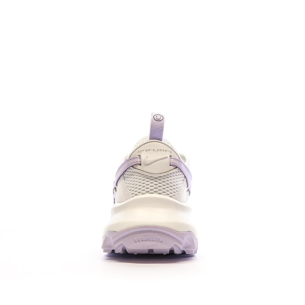 Nike Baskets Blanches/Mauve Femme Nike 7900 Prm