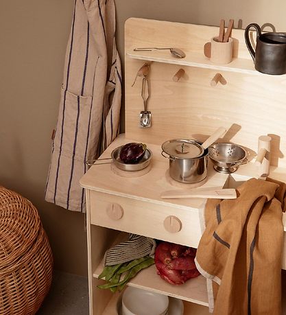 ferm Living Küchenutensilien - 9 Teile - Metall/Holz