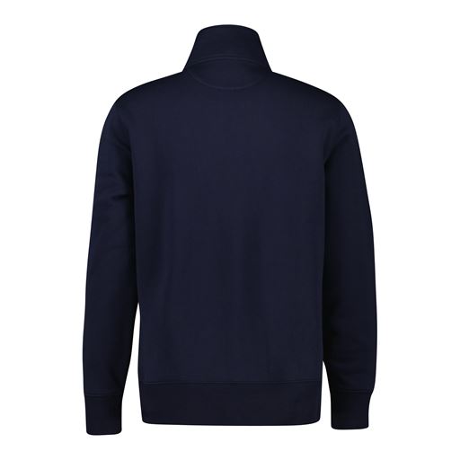 GANT Graphic Half Zip Sweatshirt, Evening Blue, L