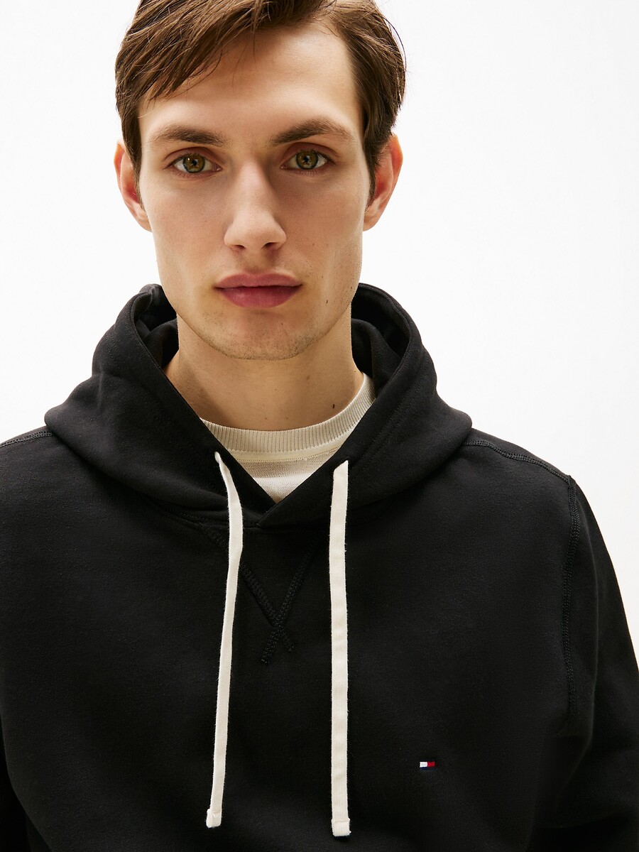 TOMMY HILFIGER<br>Moletom com capuz de gola redonda