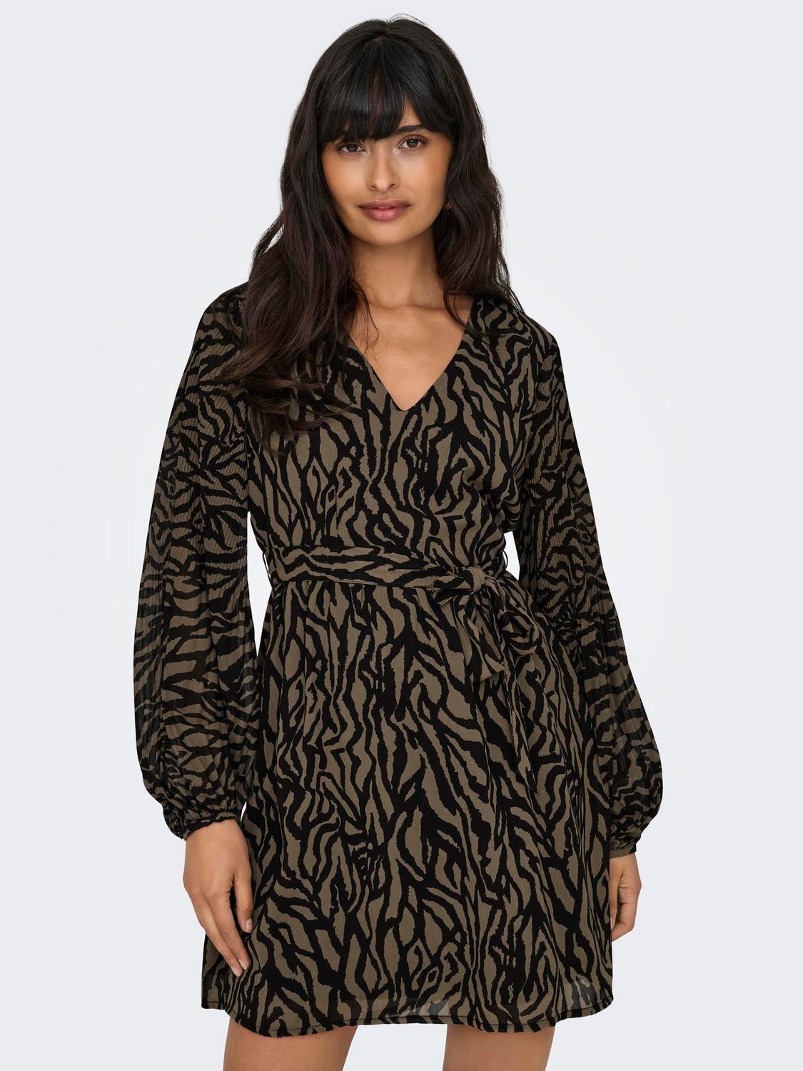 ONLSTAR Kurzes Kleid Walnut