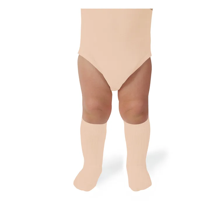 Collégien Chaussettes La Haute | Rose poudré