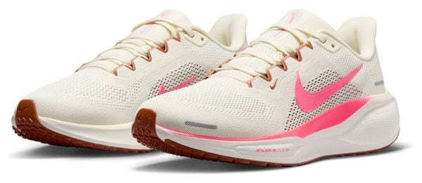 Chaussures Running Nike Pegasus 41 Gris/Rose Femme