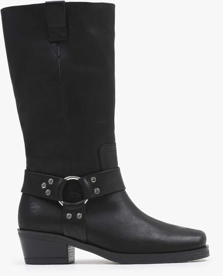 BRONX zwarte bronx biker boots trig-ger 14326