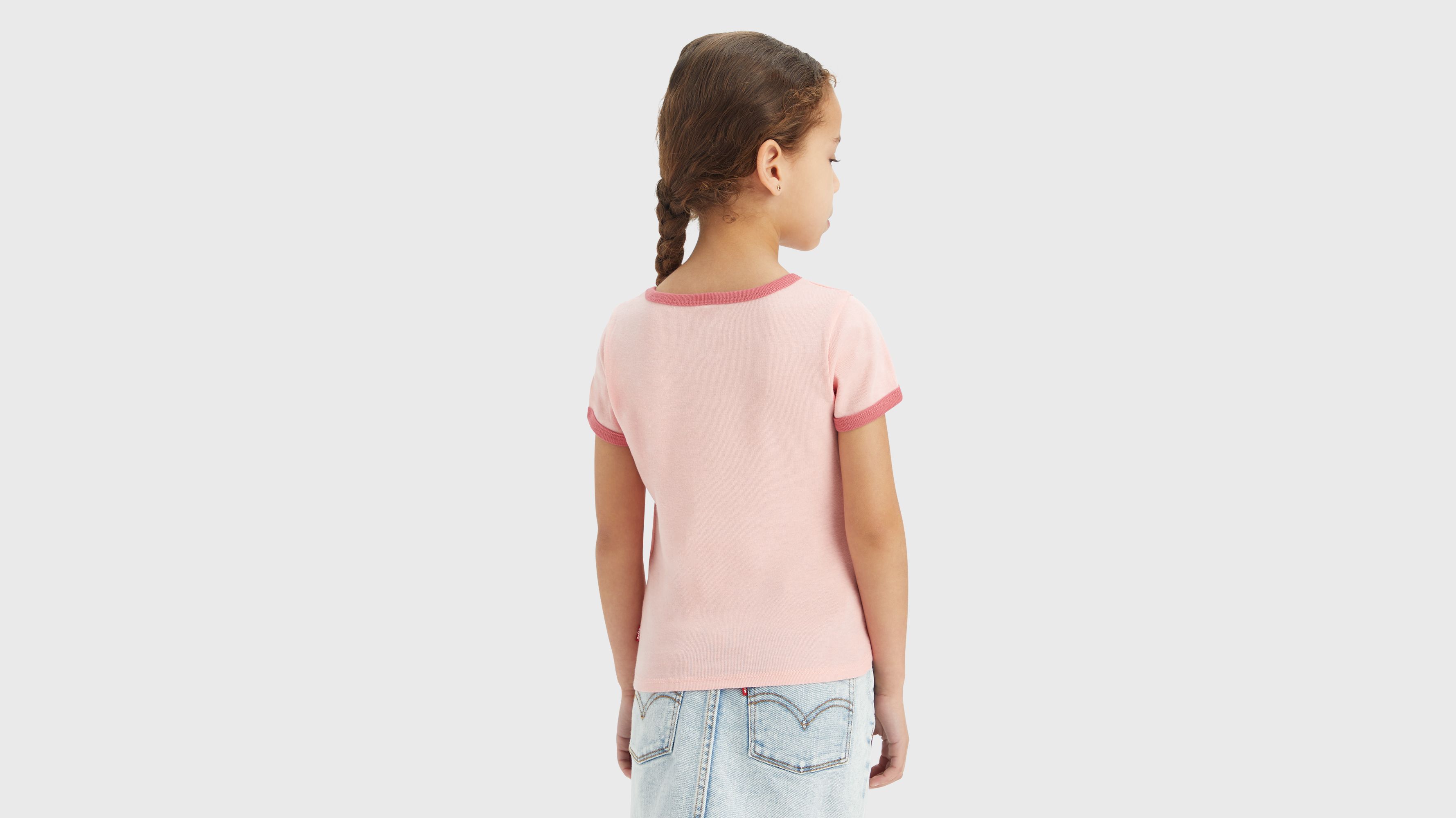 Haut Ringer Meet and Greet bord-côtes - Quartz Pink - Rose