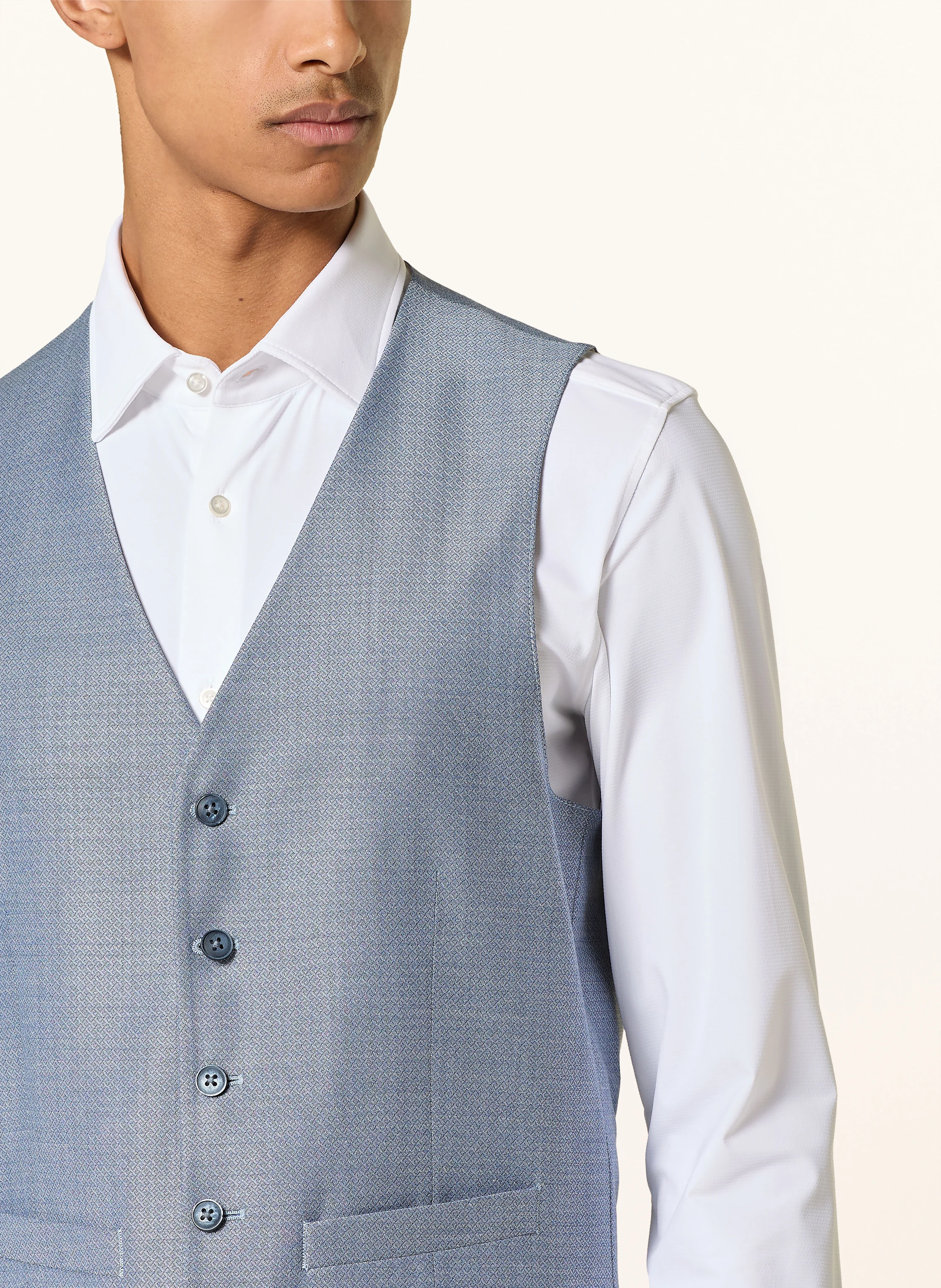 Roy Robson Anzugweste 24-05 Extra Slim Fit