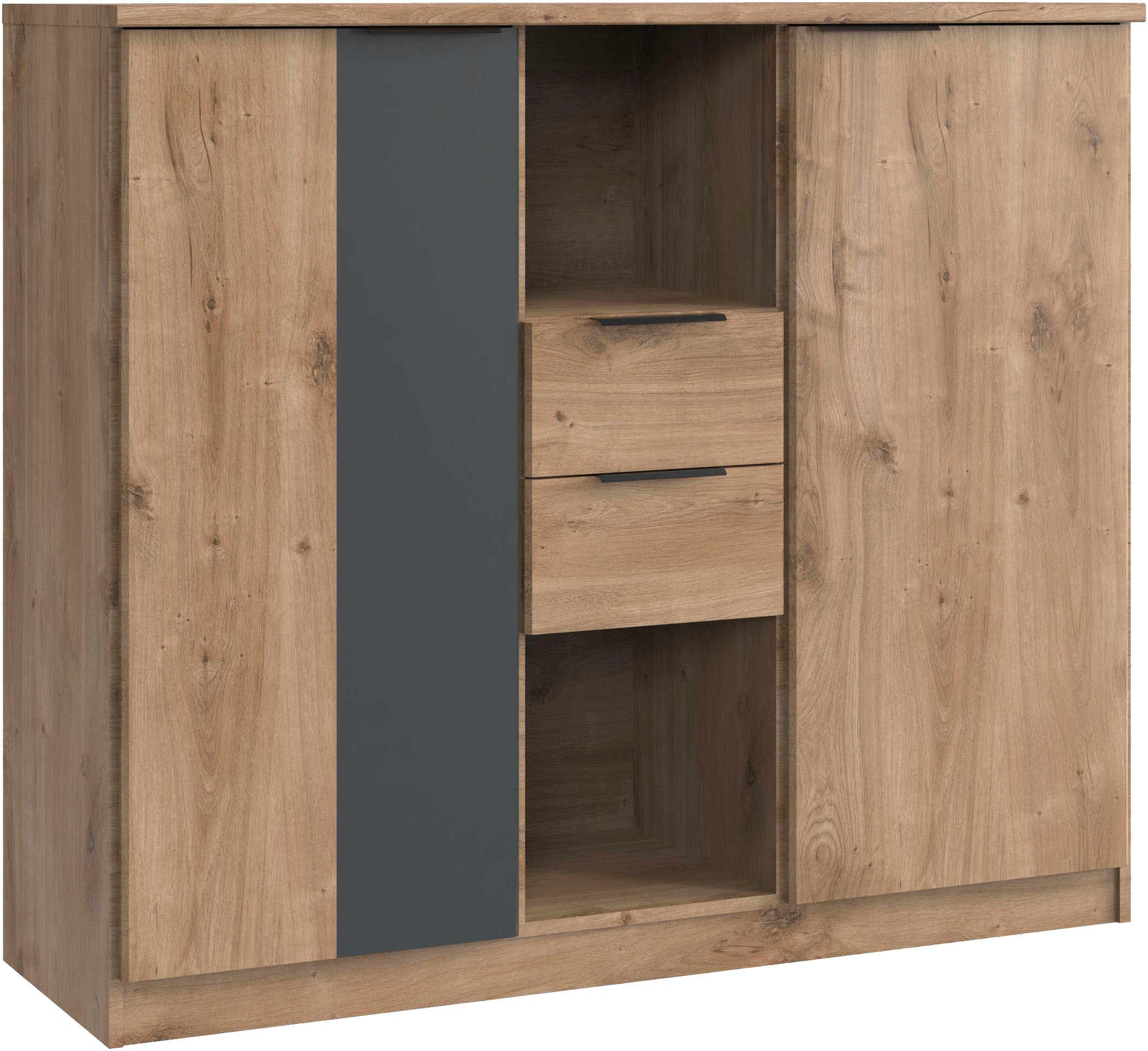 Wimex Highboard »Texel in der Breite 122cm, inkl. zwei Schubladen« Schubkastenschienen aus Metall