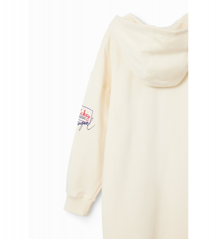 Vestido branco Desigual Emmline Disney