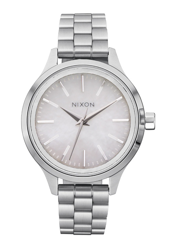 Nixon The Optimist Solar Silver / Mother of Pearl