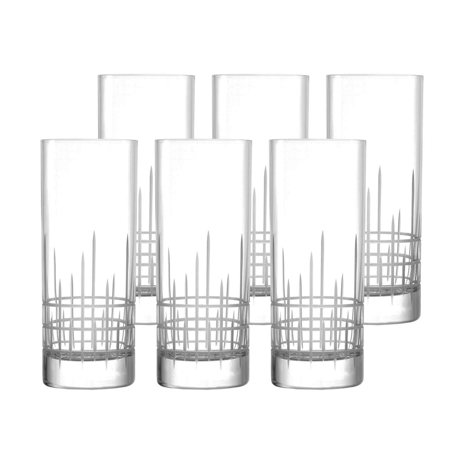 Stölzle Lausitz Longdrinkbecher New York Bar Manhattan 405 ml 6er Set