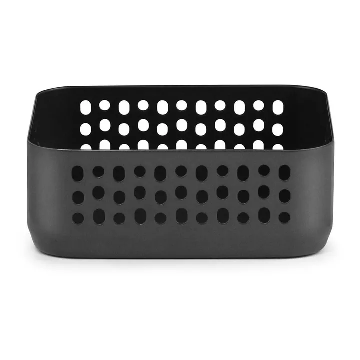 Normann Copenhagen Panier de rangement Nic Nac - 10,5x10,5x4 cm | Noir