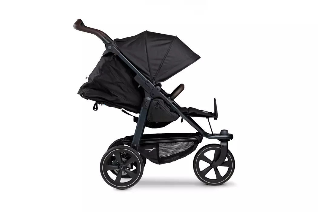 Sportwagen Mono 2 Luftkammer Schwarz