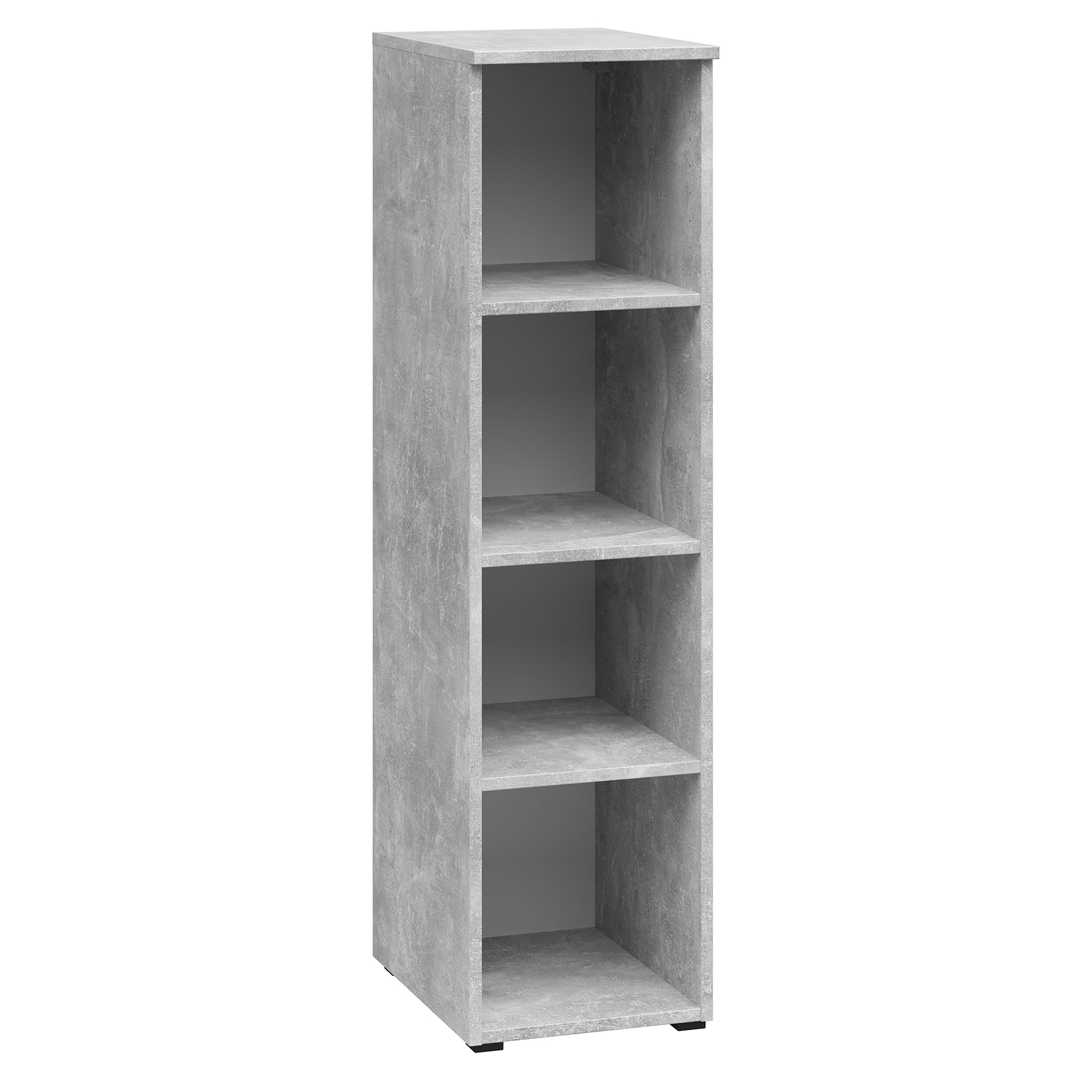 Regal/Hängeelement - Betonoptik - 115 cm hoch