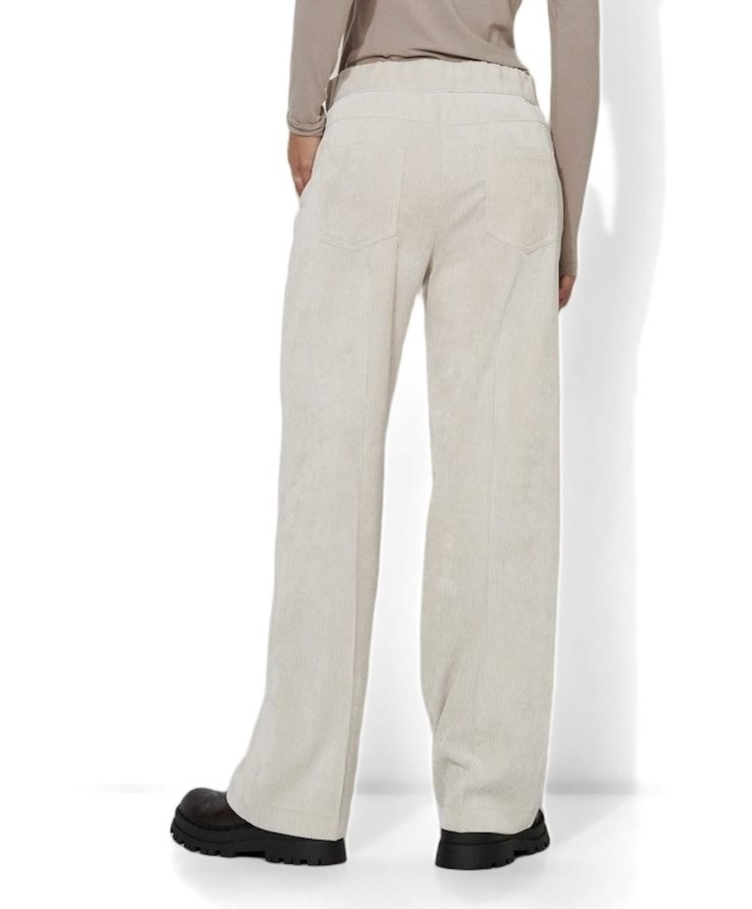 Rosner Mara Wide Leg Casual dames broek ecru