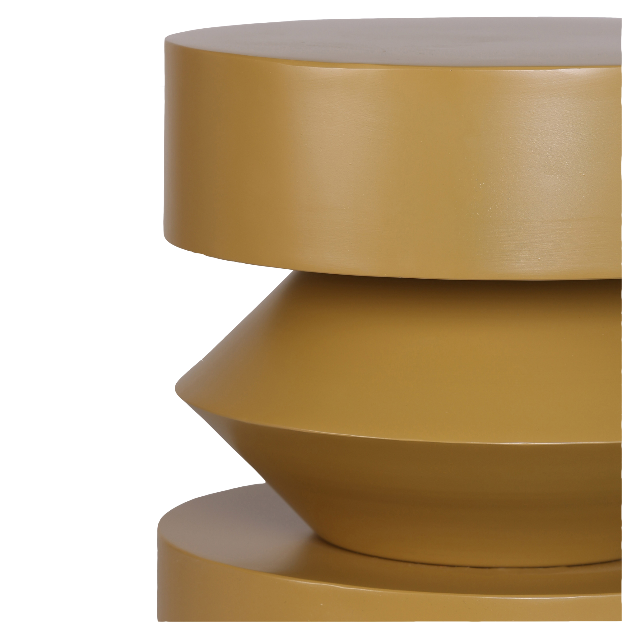 Bijzettafel Bora glossy green