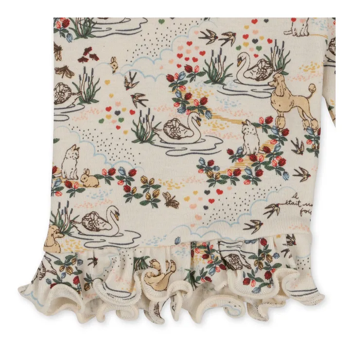 Konges Sløjd Cycliste Volants Coton Bio | Beige