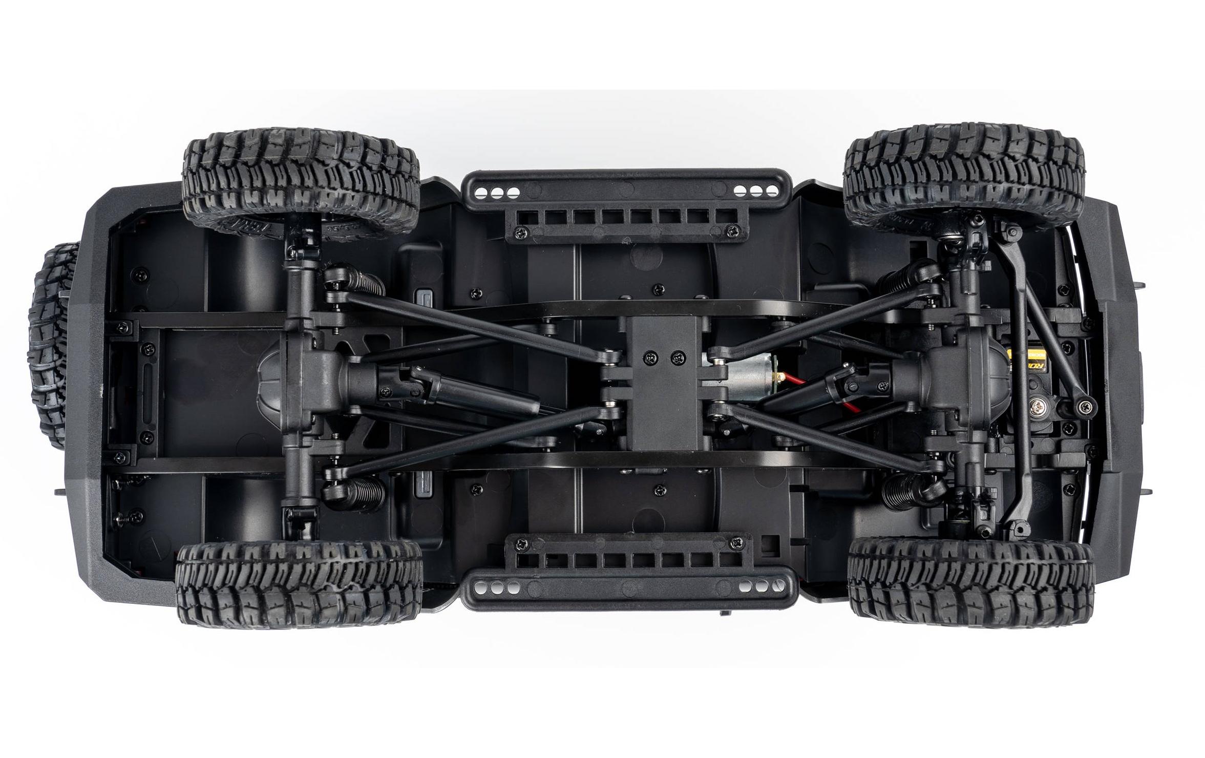 Scale Crawler Toyota Land Cruiser LC80 RTR, 1:18<br>Originalgetreuer Mini-Scaler mit offiziell lizenzierter Toyota LC80 Land Cruiser Karosserie