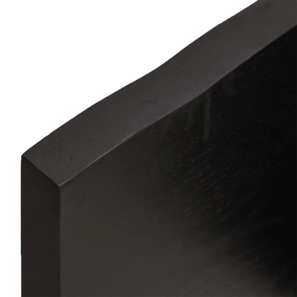 vidaXL - Tafelblad - Bruin - Eikenhout - 80 x 50 x 4 cm