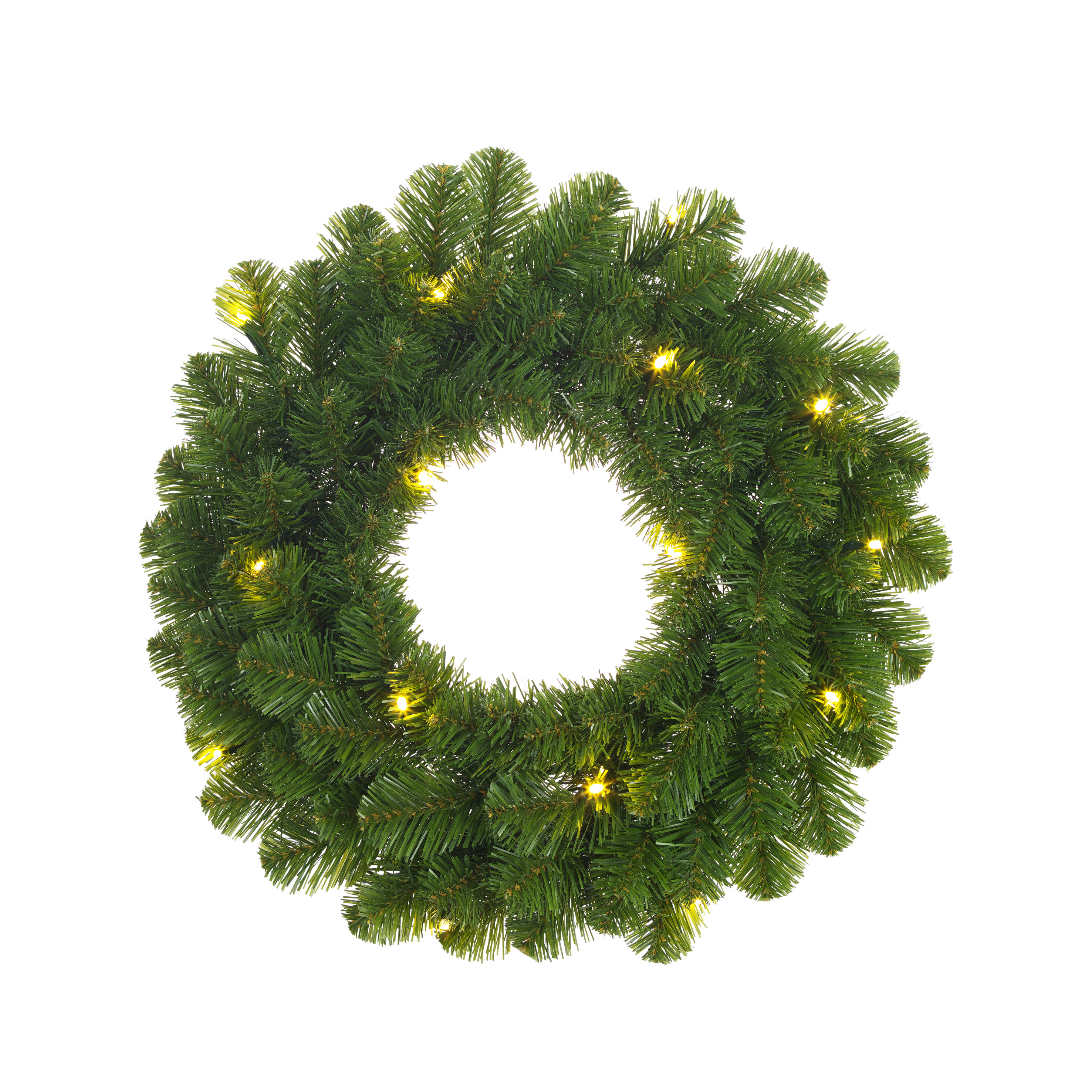 Black Box Trees Norton LED - Kunstkerstkrans - Groen - 20 - 45 cm