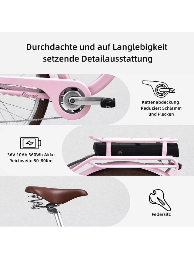 E-Bike Hebe – komfortabel & stilvoll fahren