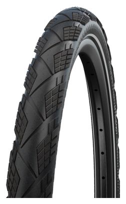 Pneu Schwalbe Marathon Efficiency 700 mm Tubetype Souple Super Race V-Guard Addix Race Flancs Reflex E-Bike E-50