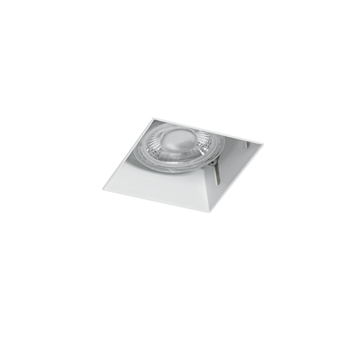 Set van 6 inbouwspots wit GU10 50mm trimless - Oneon
