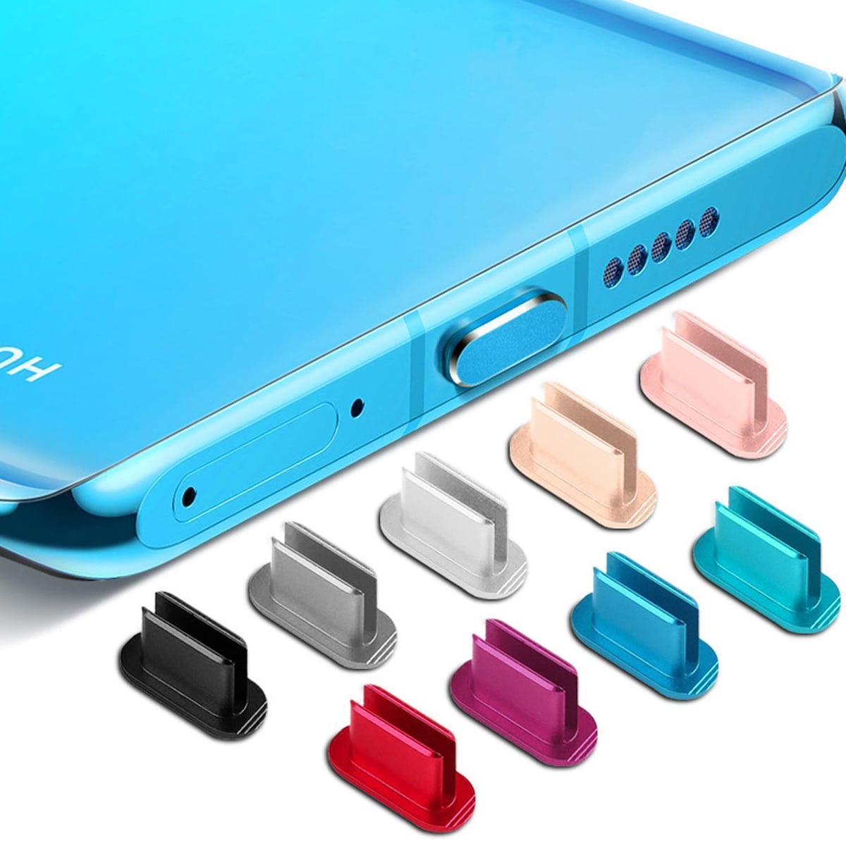 Beskyttelsesdeksel for USB C Støvdeksel Pluggkontakt