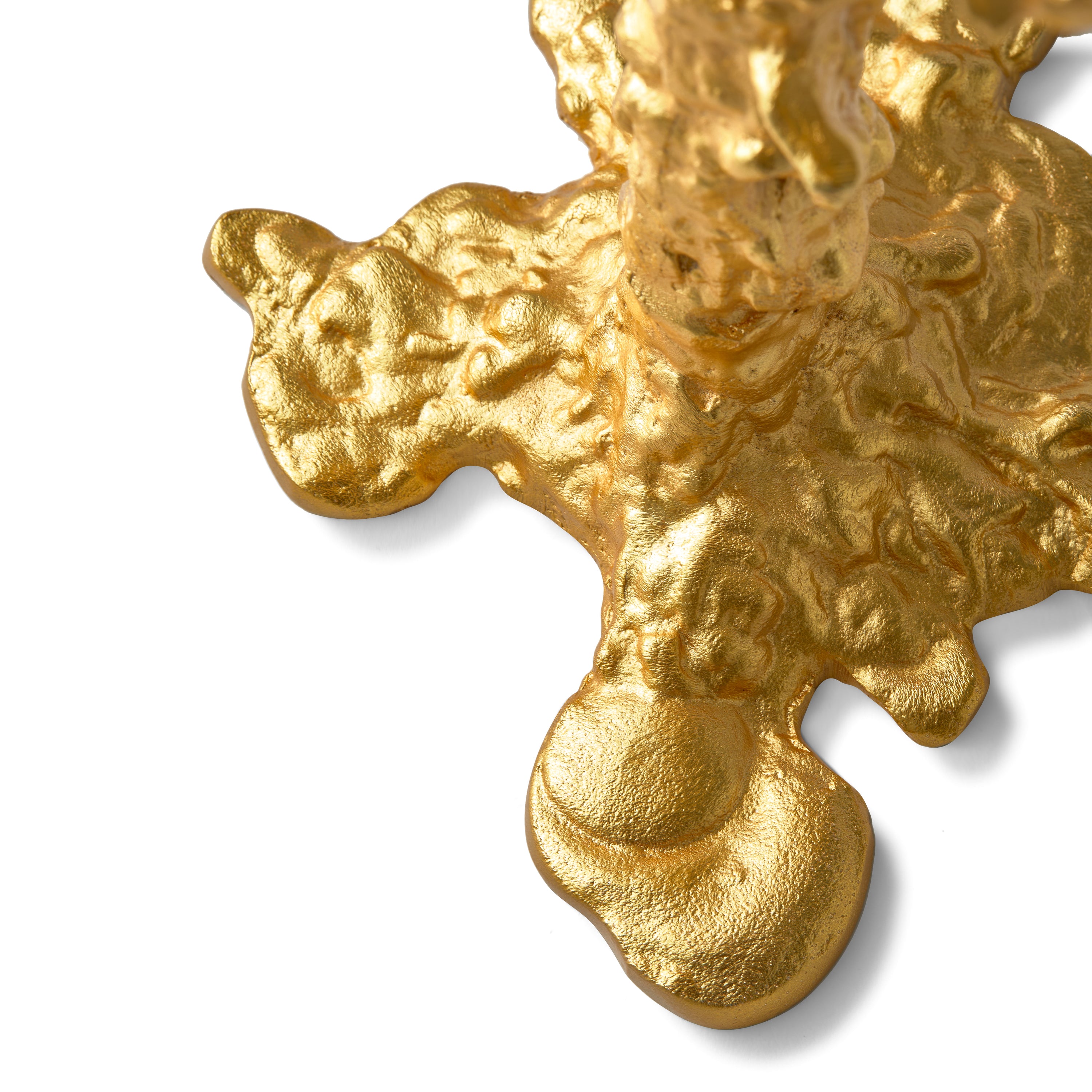 POLSPOTTEN Drip Kandelaar - Goud