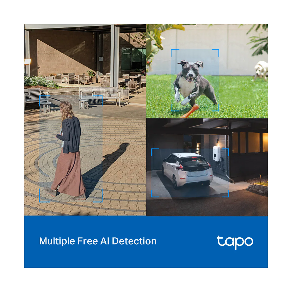 TP-Link Tapo C520WS WiFi utendørs sikkerhetskamera