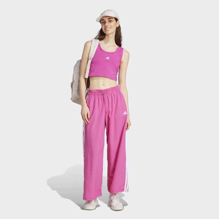Adidas Pantalon parachute toile 3 bandes Lifestyle Essentials